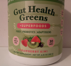 Wellology Labs™ Gut Health Greens + Superfoods Strawberry Kiwi 6.35 Oz.