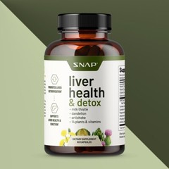 Liver Health Support Supplement – Liver Cleanse Detox & Repair (60 Capsules)