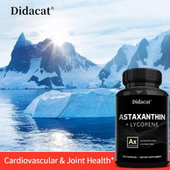 ASTAXANTHIN+LYCOPENE Improves Skin Tone Improve Eye Health Promote Joint Health