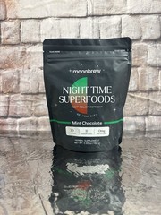 MoonBrew Mint Chocolate Night Time Superfoods Herbal Sleep Help Exp: 03/2027