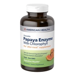 Chewable Papaya Enzyme with Chlorophyll 600 Chwbls