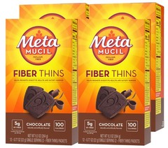 Psyllium Husk Fiber Supplement – Chocolate Flavor, 48 Servings for Digestion
