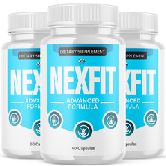 (3 Pack) NexFit Advanced Weight Management Support Supplement Nex Fit 180 Caps