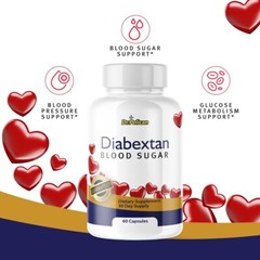 Diabextan- Blood Support- 2 Bottles- 120 Capsules
