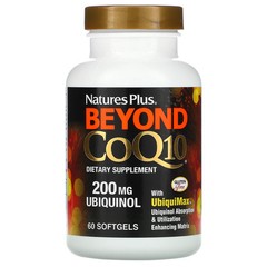 2 X NaturesPlus, Beyond CoQ10� Ubiquinol, 200 mg, 60 Softgels