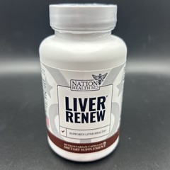 Nation Health MD Liver Renew Formula with Artichoke Extract, 60 capsules