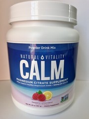 Natural Vitality Calm Magnesium Citrate Powder, 20 OZ EXP 06/2026 Fast Shipping