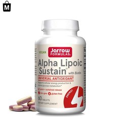 60 Count Alpha Lipoic Sustain with Biotin – Energy & Antioxidant Support