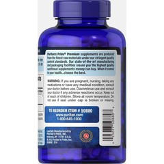 Puritan’s Pride L-Arginine 1000 mg Capsules 100 Count White