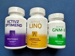 Authentic ACTIVZ TRIFECTA Combo: GNMX, Linq, Optimend. Exp 2026