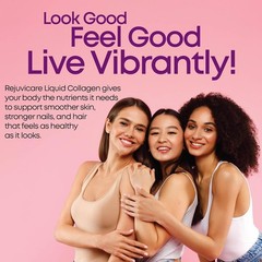 Rejuvicare Liquid Collagen Beauty Formula with Amino Acids, Protein and Biotin,