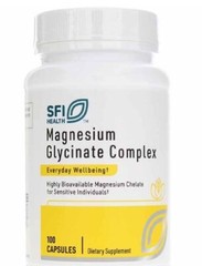 Klaire Labs SFI Health, Magnesium Glycinate Complex – 100 Veg Caps