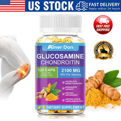 Glucosamine Chondroitin Turmeric & MSM 2100mg- Triple Strength Joint Support