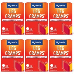 Hyland’s Homeopathic Leg Cramps 100 Tabs Each (Pack of 6)