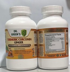 Glucosamine with Chondroitin Turmeric MSM Triple Strength black pepper ginger