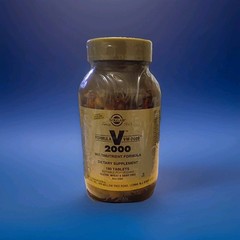 Solgar Formula V 2000 – VM-2000 | 180 Tablets Exp 7/2028 Multivitamin Authentic