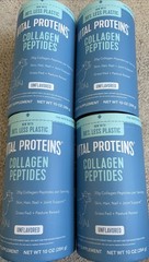 Vital Proteins Collagen Peptides Dietary Supplement 10 oz Ea Exp 10/28 – 4 Pack