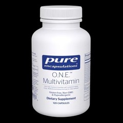Pure Encapsulations O.N.E. Multivitamin – 120 Capsules – EXP 2028+