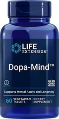 Life Extension Dopa-Mind – Supports Mental Acuity & Longevity 60 Tablets 4 Pack