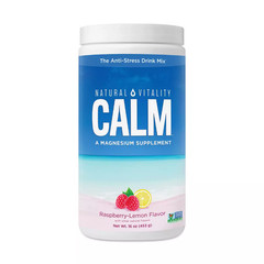 Natural Vitality CALM Magnesium Raspberry Lemon 16 oz
