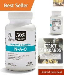 N-Acetyl L-Cysteine 500mg Supplements – 100 Capsules for Detoxify Boost