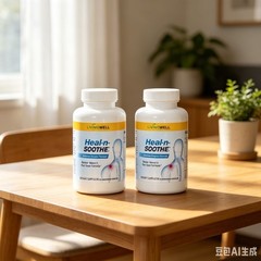 2 Pack LivingWell Nutraceuticals Systemic Heal-n-Soothe Enzyme Formula 180ct