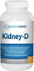 Kidney-D Kidney Supplement Vitamin D Optimized Kidney Support Health and More