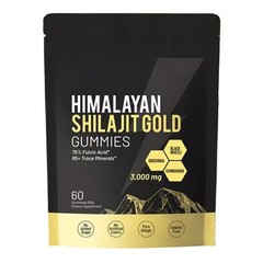 Shilajit 60 Gummies, Himalayan Micronutrient Supplement, Shilajit Premium New