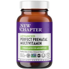 New Chapter Adv Perfect Prenatal Vitamins, 96ct, Organic, Non-GMO EXP 6/2026