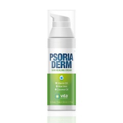 Psoriaderm Psoriasis Cream Reduce Redness Itch Scaling | Vitamin D3 MSM Aloe