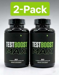 Sculpt Nation Test Boost Max – 2—Pack | Testosterone Support for Men, Build Musc