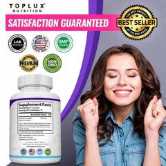 5-Type Collagen Peptides 1800mg Designed for Skin & Joint Health,Toplux Nutritio