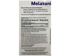 Melatonin 5 mg Sleep Aid 250 Fast Dissolve Tablets (2 pack)