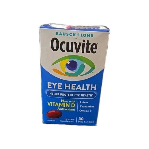 Ocuvite Eye Vitamin & Mineral Supplement Contains Zinc Vitamins C E, exp 06/2026
