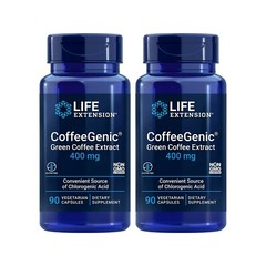 Life Extension CoffeeGenic Green Coffee Bean Extract Blood Sugar Level 90Capsuls