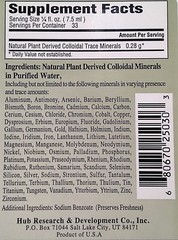 Plant Derived Liquid Colloidal Minerals Thomas Jefferson Clark 2/PK