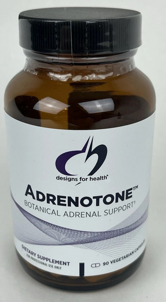 NEW Designs For Heath Adrenotone Botanical Adrenal Support 90 Capsules EX 12/26