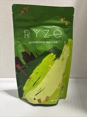 RYZE SUPERFOODS Mushroom Matcha, USDA Organic , 30 Servings EXP: 04/01/2027