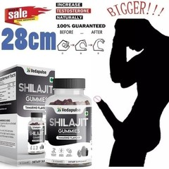 Pure 100% Himalayan Shilajit, Soft Resin,, Extremely Potent Fulvic Acid 30 gummi