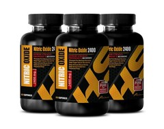 muscle gainer pills – NITRIC OXIDE 2400 – nitric oxide booster – 3 Bottles