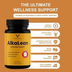 Alkalean Advanced Weight Management Support Supplement 60 Capsules – Sealed Pack