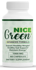 (1 Pack) Nice Green Capsules – Ultimate Green Formula for Natural Weight Loss