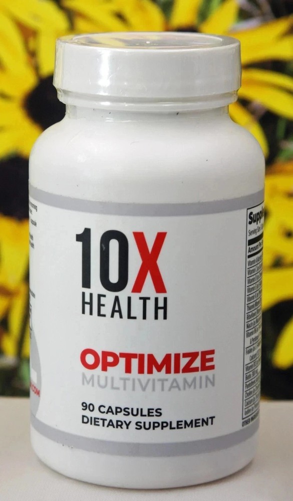 10X Health Optimize Methylated Multivitamin 90 Capsules 02/28 Expiry | Pack of 1