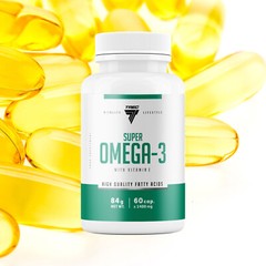 SUPER OMEGA-3 – 60-240 Softgels – Fish Oil – EPA DHA – Heart, Brain & Eye Health