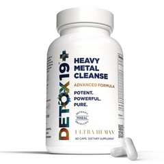 Ultra Human Daily Wellness Support – Heavy Metal Detox 1 Count (Pack of 60)