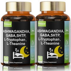 5-HTP, Ashwagandha, GABA+12 Ingredients for Sleep Aid, Relaxation & Rejuvenation