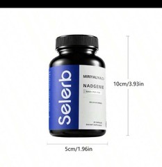 Selerb NAD+ Supplement For Men With NMN Liposomal Complex 60 Capsules