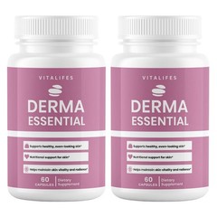 (2 Pack) Derma Essential Probiotics Advanced Healthy Skin Support 60 Capsules