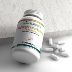 Magnesium Malate Capsules Supplement 1800mg | 120 Capsules | Support Muscle