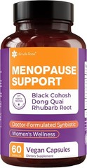 Menopause Support Supplement for Women Synbiotic with Black Cohosh, Dong Quai